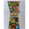 Image 3 : (5) Vintage Comics- Batman, Flash, Superman, Justice League
