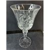 Image 2 : (4) Crystal Glasses 7" Tall