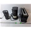 Image 1 : PC Electric Can Opener, Cuisinart Coffeemaker, Braun Toaster- All Power On