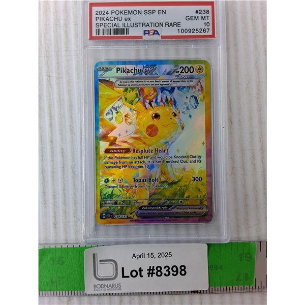 Pokemon Pikachu Resolute Heart Card Cannot Authenticate