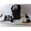 Image 1 : Paper Shredder, (2) Panasonic Home Phones- All Power On & Adult Knee Brace Cannot Ship