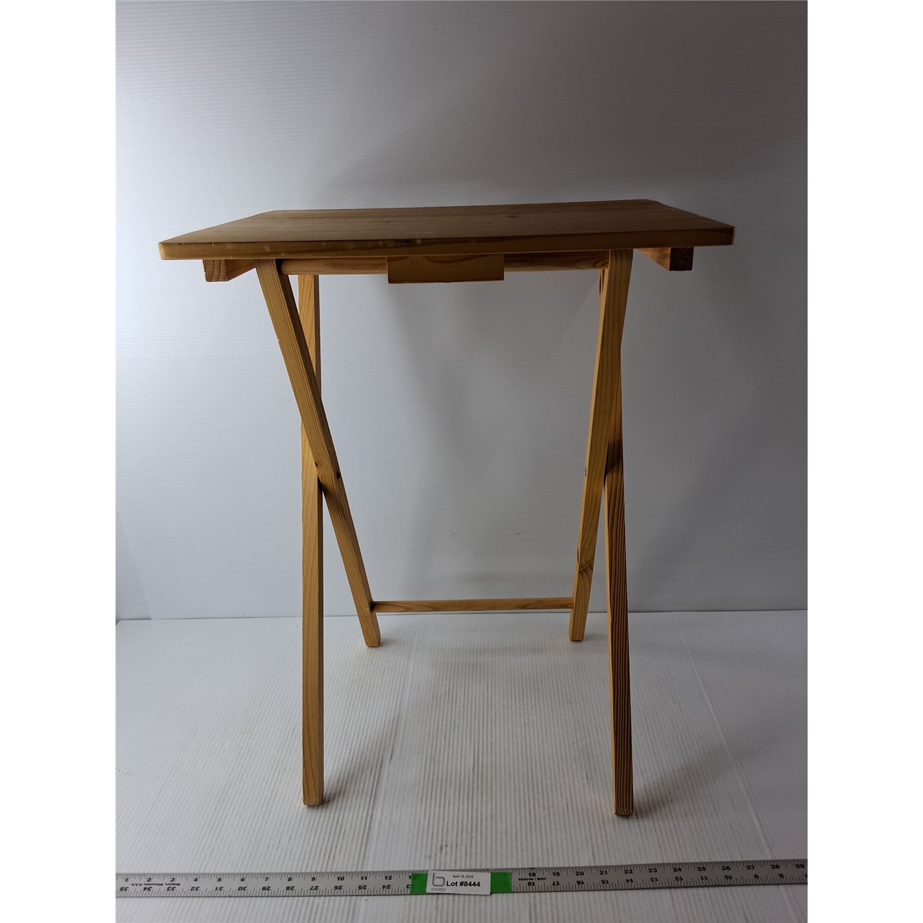 Adjustable Wood Table 25.5