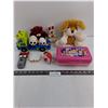 Image 1 : Children's Toys Lot (ty Beanies, Trash Truck, Disney Princess Stationery Container with Contents)