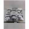 Image 1 : Bag of 100 Adult Curved Cotton Face Masks