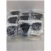 Image 2 : Bag of 100 Adult Curved Cotton Face Masks