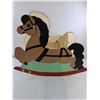 Image 2 : Child's Custom Made Rocking Horse - 32" x 13" x 25" - Cannot Ship!