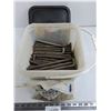 Image 1 : Pail of Bulk L-Bolts & Nuts