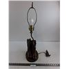 Image 1 : Cowboy Boots & Lariat Table Lamp - Working - 28" Tall