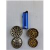 Image 2 : (2) "Herb" Grinders & Vape