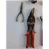 Image 4 : Pruning Shears, Leather Punch, Chisels, Pliers, Boiler Drain Valves and Tire Pressure Gauge