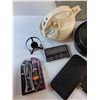 Image 2 : Electric Tea Pot, Microwave Cooker, Enamel Baking Dishes, Knife Sharpener and Misc