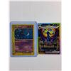 Image 2 : (2) Pokemon Gengar and UmbreonEX Trading Cards - Authenticity Not Guaranteed