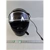 Image 1 : (1) Piece Snowmobile Helmet with Heated Visor & Breath Deflector