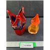 Image 1 : (2) Glass Vases