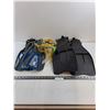 Image 1 : (2) Pairs of Adult Scuba Fins & 1 Set of Goggles with Snorkel
