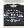 Image 2 : Double-Sided Slogan T-Shirt Size XL