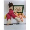 Image 1 : Child's Lot - Assorted Dolls/Placemat - As is