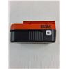 Image 2 : Black & Decker 18v Slide-Pack Battery - Untested
