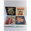 Image 1 : (4) Vinyl Records - Johnny Horton, The Byrds and Johnny Cash