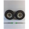 Image 1 : (2) Pneumatic Wheels - 4.10/3.50-4