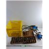 Image 1 : Motorcraft Distributors, Various Hardware and Milk Crate - As Is