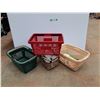 Image 1 : (4) Shopping Baskets