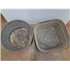 Image 2 : (2) Galvanized Buckets - 20 x 11"
