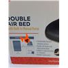 Image 2 : Outbound Double Air Bed with Built In Manual Pump