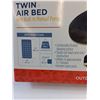 Image 2 : Outbound Twin Air Bed with Built in Manual Pump