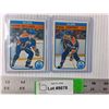 Image 1 : O-Pee-Chee Mark Messier & Paul Coffey Hockey Cards