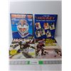 Image 1 : (4) 1980s Hockey Sticker Albums