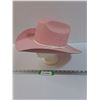 Image 1 : Women's Pink Cowboy Hat - DISPLAY NOT INCLUDED