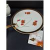 Image 2 : Saskatchewan Prairie Lily Set: Pie Server Set, (2) Coffee Mugs, Sugar Bowls