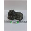 Image 1 : Stone Carved "Mamma Bear & Her Cubs" Figurine - 9" x 4"