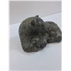 Image 2 : Stone Carved "Mamma Bear & Her Cubs" Figurine - 9" x 4"