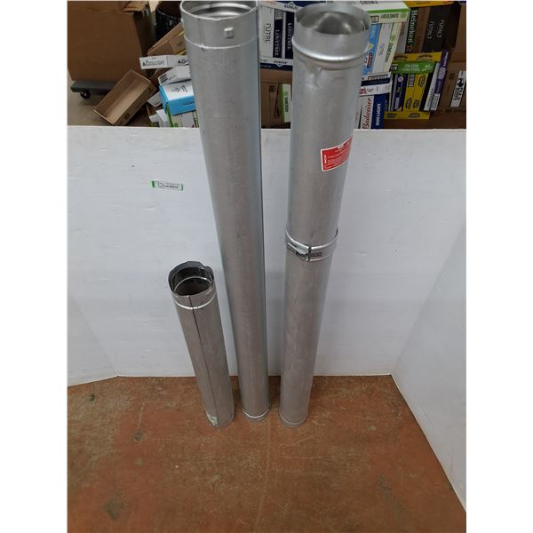 (3) Type "B" Gas Vent Tube 4 1/2".   PICK UP