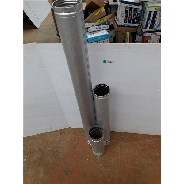 (3) Type "B" Gas 5 1/2" Vent Tubes.   PICK UP