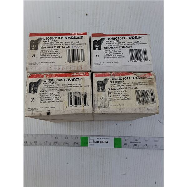 (4 times the bid price) Honeywell L4068C 1091 Fan Control