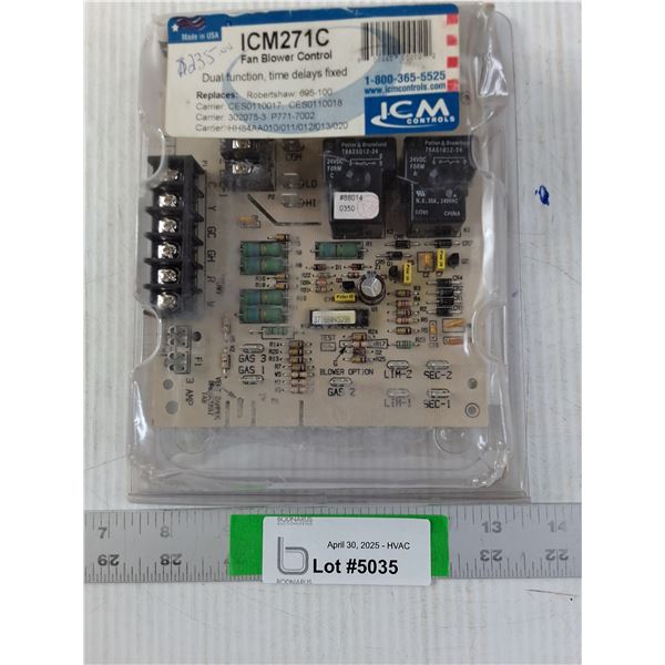 ICM 271C Control Fan Blower (Carrier)