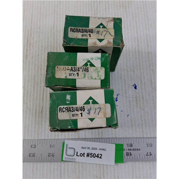 (3 times the bid price) RCR-A 3/4 / 46 Roller Bearings