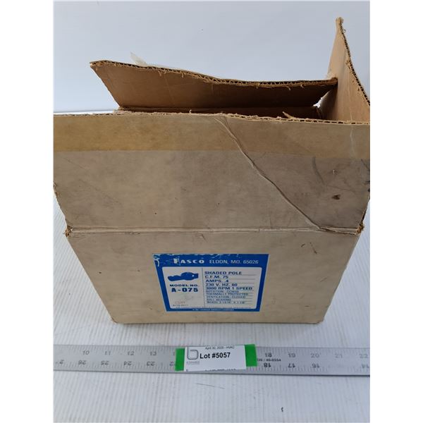 Fasco A075 Trane Inducer Motor