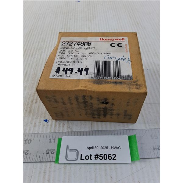 Honeywell 272748AB Zone Valve Motor