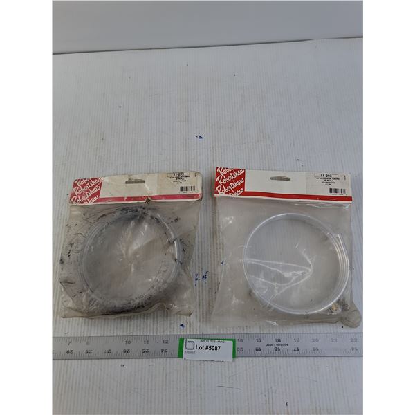 (2 times the bid price) 5' Aluminum 1/4" Tubing Rolls