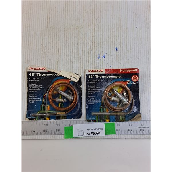 (2 times the bid price) Honeywell 48" Thermocouple