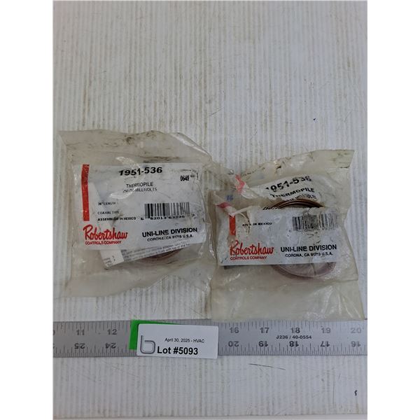 (2 times the bid price) Robertshaw 1951-536 Thermopile