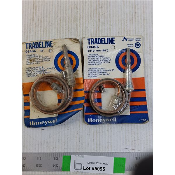 (2 times the bid price) Honeywell Q340 A 48" Thermocouple