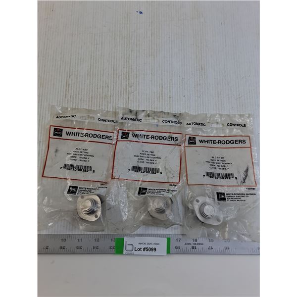 (3 times the bid price) White Rodgers 3LO1-190 Snap Disc Limit Control