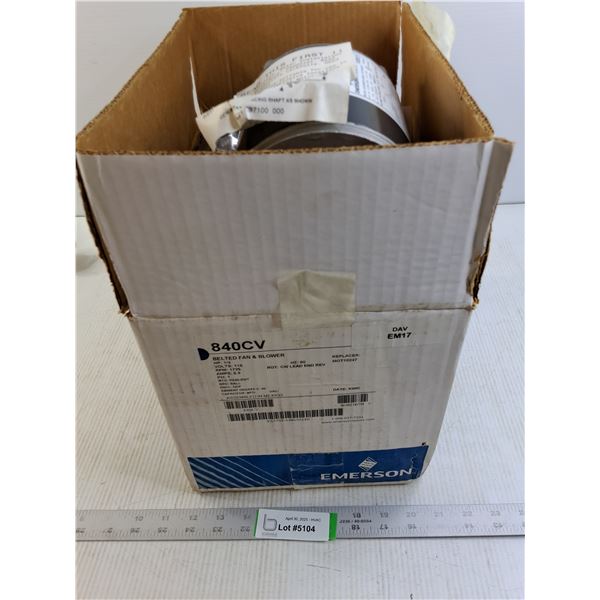 Emerson White-Rodgers 840CV Fan and Blower