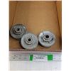 Image 1 : (3 times the bid price) 3 1/4" Aluminum Pulleys