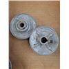 Image 3 : (3 times the bid price) 3 1/4" Aluminum Pulleys